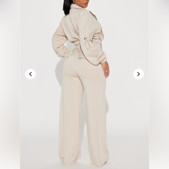 Cargo Pant Set - Taupe - Picture 2 of 5